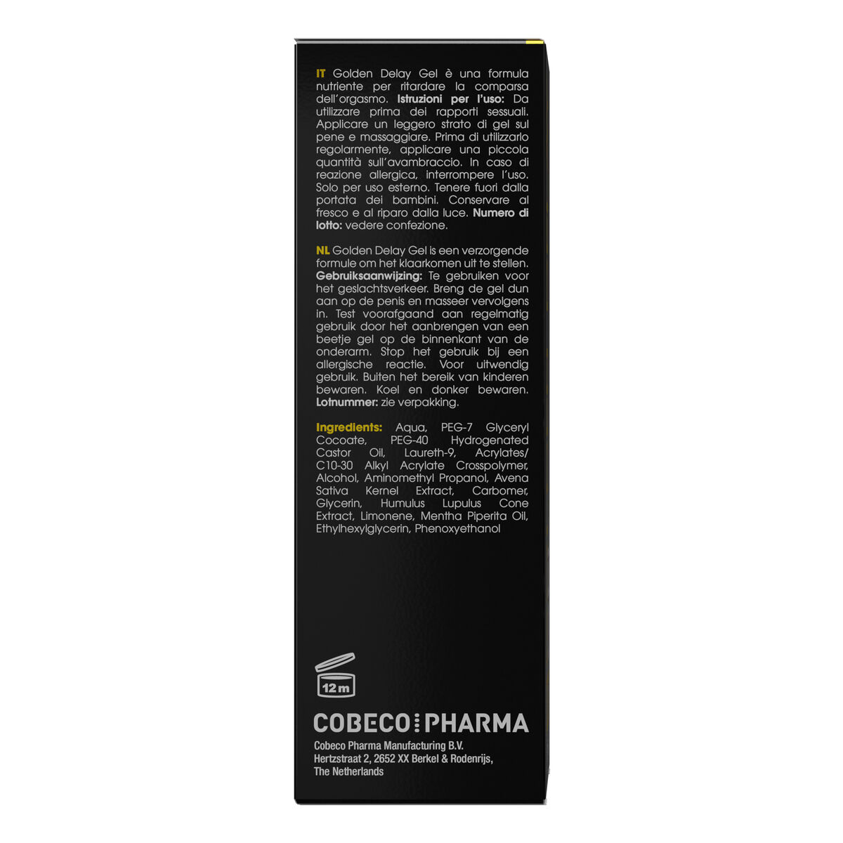 Creme Retardante Cobeco Delay 50 ml